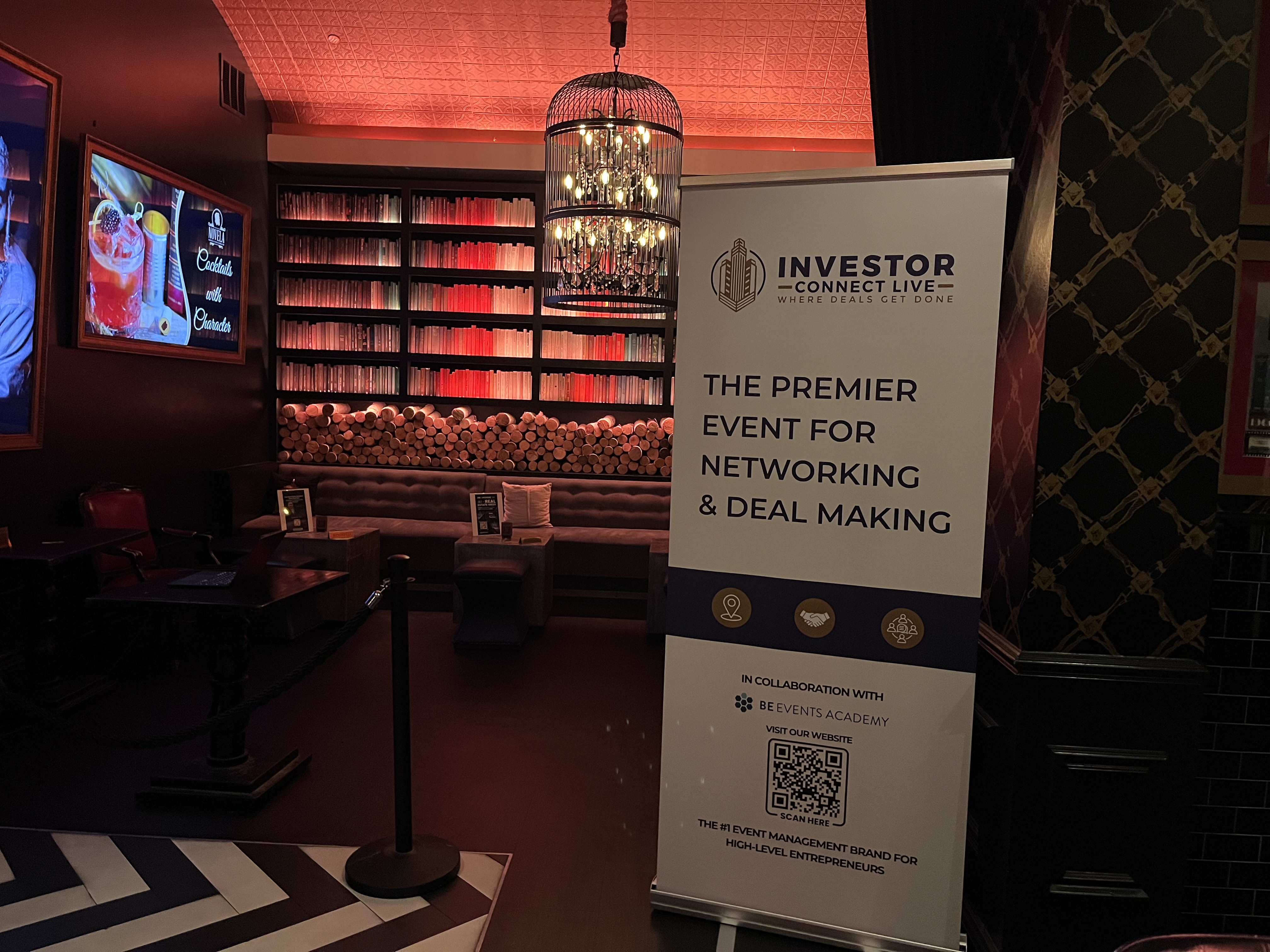 The room at Novela during Real Assets, Capital and the Future of Ownership